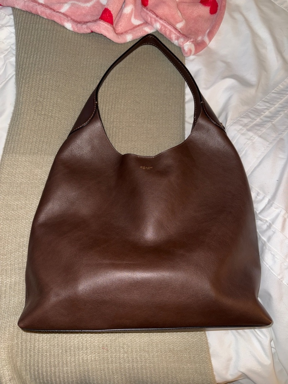 Coach Brooklyn Shoulder Bag 39 in Brass/Maple
